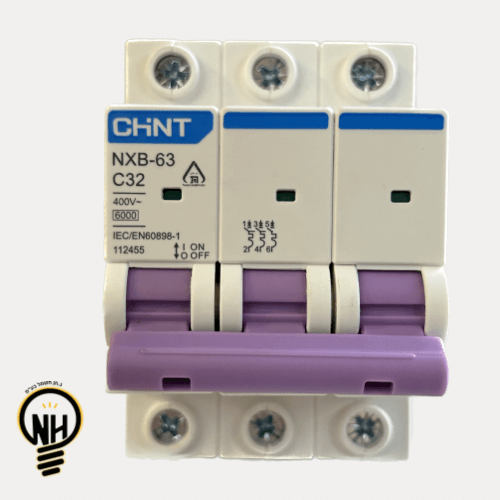 חצי אוטומט 3X32A (צ’ינט) CHINT
