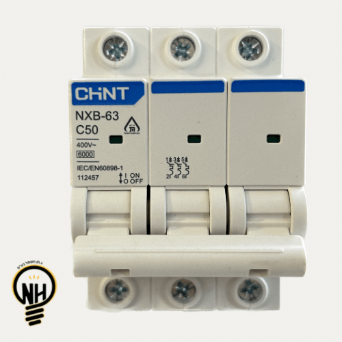 חצי אוטומט 3X50A (צ’ינט) CHINT