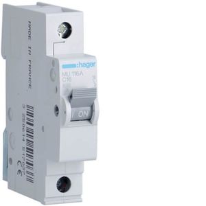 חצי אוטומט 6KA 1X20A HAGER