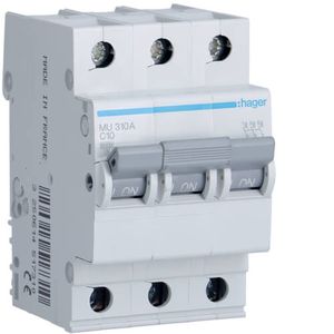 חצי אוטומט 6KA 3X10A HAGER