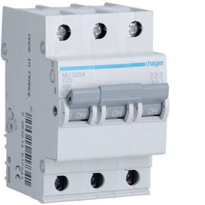 חצי אוטומט 6KA 3X20A HAGER