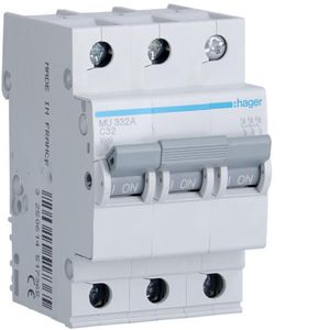 חצי אוטומט 6KA 3X32A HAGER