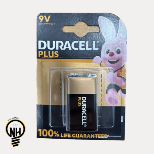 סוללות 9V דורסל DURACELL