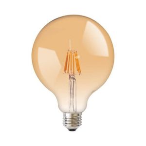 פחם גלוב אמבר LED 8W E27 תאורת אווירה חמה