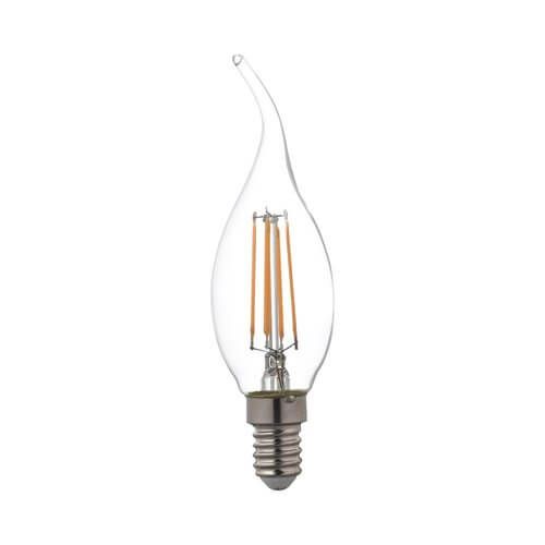 פחם נר טיפה LED 5W E14 תאורת אווירה חמה