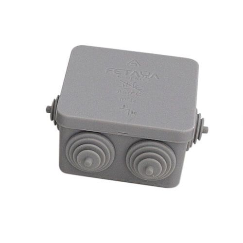 קופסת הסתעפות מרובעת 8X8 + פטמות