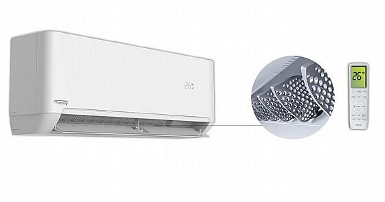 מזגן עילי Family Pro Inverter Wifi 25 ‏2.0 ‏כ"ס פמילי