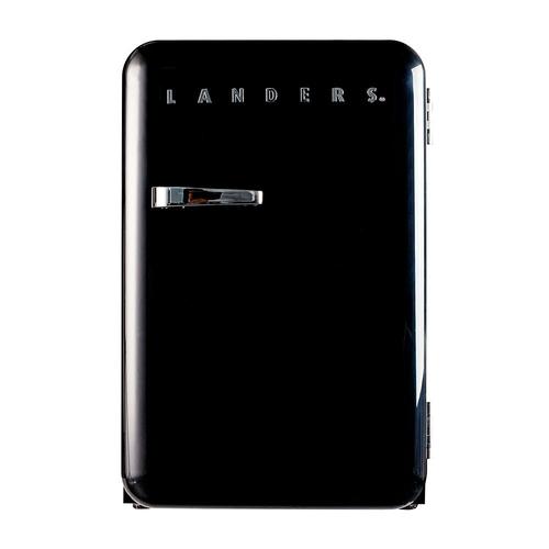 מקרר משרדי רטרו שחור 70 ליטר דגם LA70R מבית LANDERS