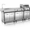 ‏מטבח חוץ ‏גז Caesar Rubicon 3 + Sink + Hot Plate 