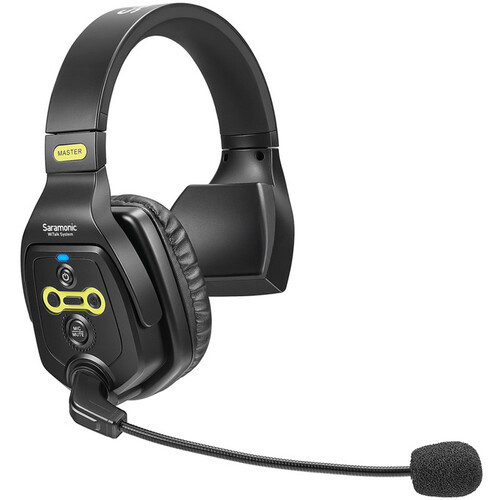 Saramonic WiTalk-SMH Full-Duplex אינטרקום אלחוטי (1.9GHz) מכשיר קשר עם אוזניה אחת מאסטר