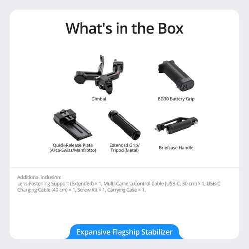 מייצב חשמלי DJI RS 4 Pro