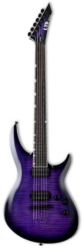 ESP LTD H3-1000FM See Thru Purple Sunburst Electric Guitar