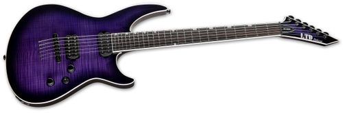 זוית נוספת ESP LTD H3-1000FM See Thru Purple Sunburst Electric Guitar