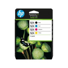 סט 4 ראשי דיו מקריים 924 HP למדפסת 8133 HP