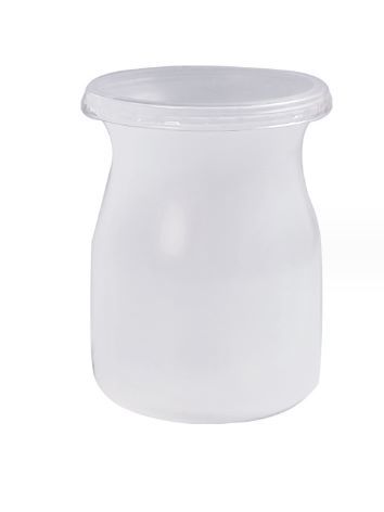  כד חלב פלסטיק+מכסה 150 מ
