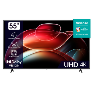 טלוויזיה חכמה Hisense 55" 55A6K