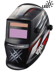 LIGHT - מסיכת ריתוך אלקטרונית כולל פנס לד - 1095252 ROHER TOOLS
