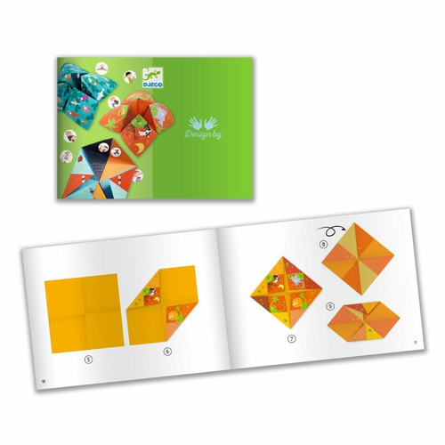 משחק אוריגמי קווה קווה חיות תיבת נח יצירה משחקי התפתחות משחקים לנסיעות מדבקות