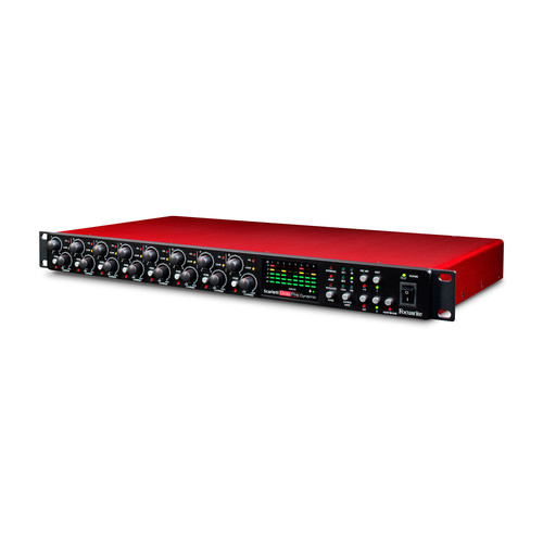 ממשק הרחבה 8 פראמפים + קומפרסורים FOCUSRITE Scarlett OctoPre Dynamic