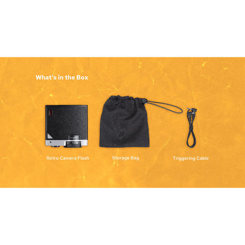 פלאש רטרו למצלמה Godox Lux Junior Retro Camera Flash
