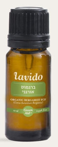 שמן אתרי ברגמוט אורגני 10 מ"ל | לבידו 