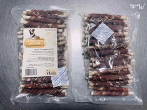 מקלות מולבנים עם ברווז Zhejiang Yimi Pet Products.Co