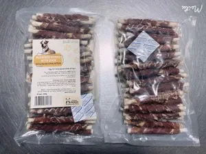 מקלות מולבנים עם ברווז Zhejiang Yimi Pet Products.Co