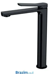 ברז גבוה לכיור מונח B551-MB שחור