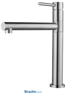 ברז גבוה לכיור מונח B205B-BN מוברש