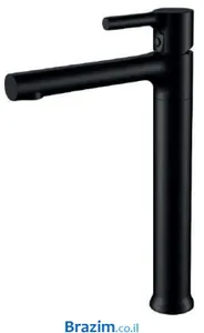 ברז גבוה לכיור מונח B983-MB שחור