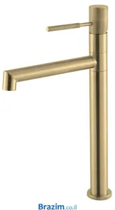 ברז גבוה לכיור מונח B711-BG זהב