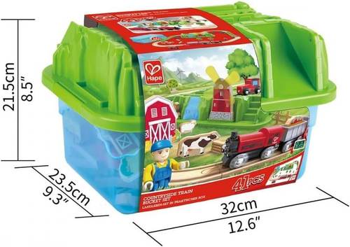 סט מסילת רכבת הפרברים 41 חלקים - האפה