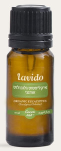 שמן אתרי אקליפטוס אורגני 10 מ"ל | לבידו