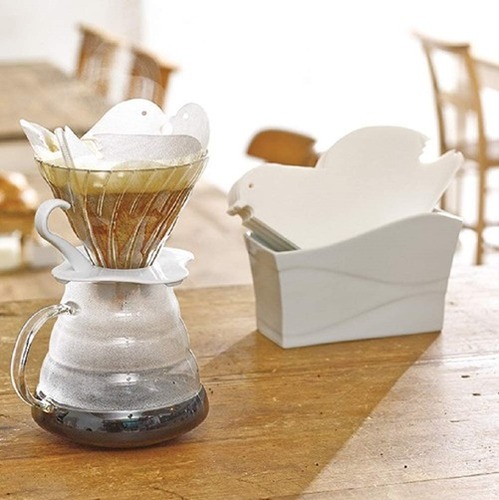פילטר נייר HARIO V60 בצורת ציפור גודל 02