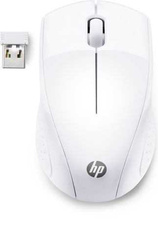עכבר אלחוטי לבן  HP 220 7KX12A  