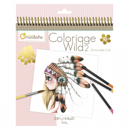חוברת צביעה עמנואל COLORIGGE WILD 2