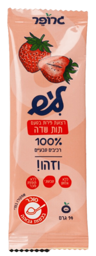 רצועות פירות בטעם תות 14 ג' 