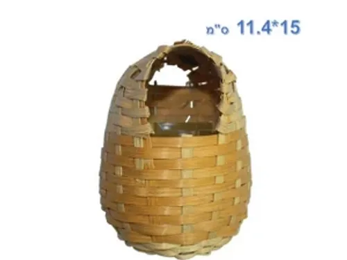 קן הטלה קש סגור לפינק 15 ס