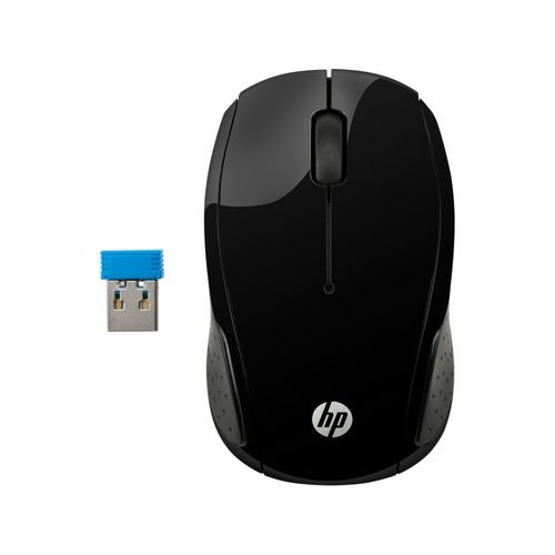 עכבר אלחוטי שחור  HP 200  X6W31A  
