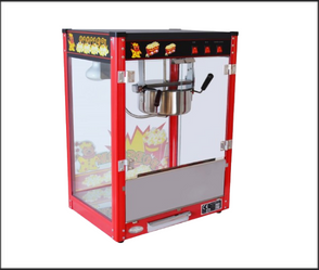 מכונת פופקורן סיר נירוסטה 8-OZ – חימום מהיר