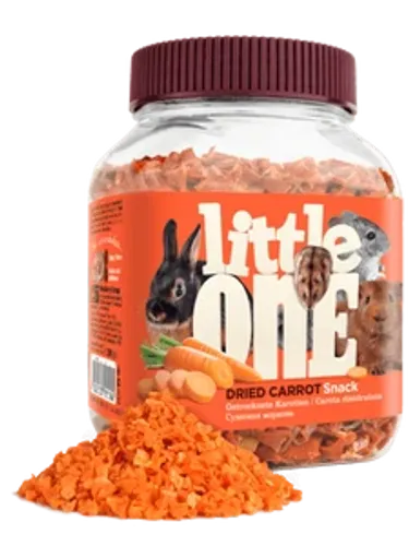 ליטל וואן חטיף גזר למכרסמים 200 גרם Mealberry 