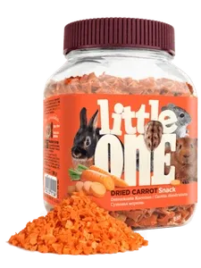 ליטל וואן חטיף גזר למכרסמים 200 גרם Mealberry 