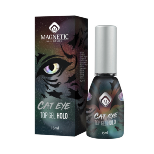 טופ ג'ל עין חתול הולוגרפי  Cat Eye Top Gel - Holo 