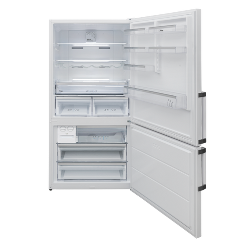 מקרר מקפיא תחתון TELSA דגם 658 תוצרת אירופה – לבן