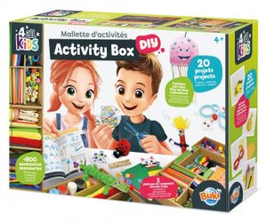 ערכת יצירה ענקית עם למעלה מ 800 פריטים וחוברת 20 מודלים לדוגמא