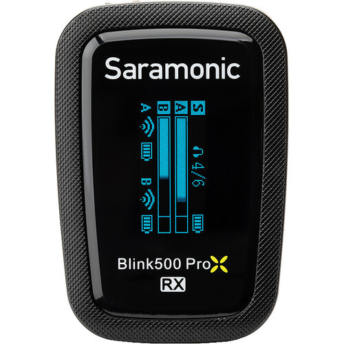 ערכת 2 משדרים מקליטים ומקלט אלחוטיים Saramonic Blink 500 ProX B2R