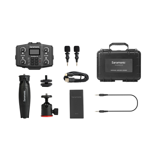 SmartMixer 4C מיקסר מיקרופון 4 ערוצים עם מתח פנטום