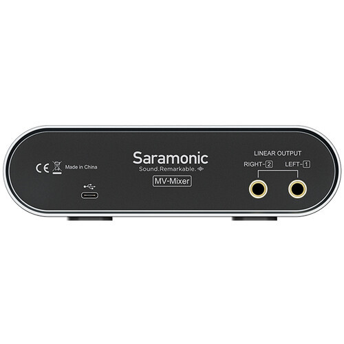 כרטיס קול (ממשק שמע) Saramonic MV-Mixer USB-C