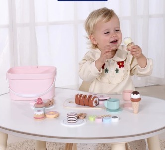 סט תה וקינוחים לאחר צהריים מושלם! (34 חלקים) מבית TOOKYTOY