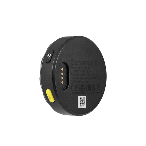 ערכת 2 משדרים מקליטים ומקלט USB-C ו- Lightning אלחוטיים Saramonic Blink Me U2